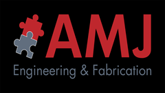Logo for AMJ  Fabrication